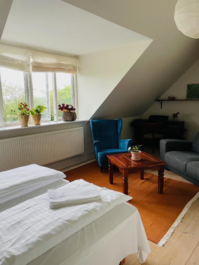 Dobbeltvaerelse I Smuk Palaevilla Stenstrup Bagian luar foto